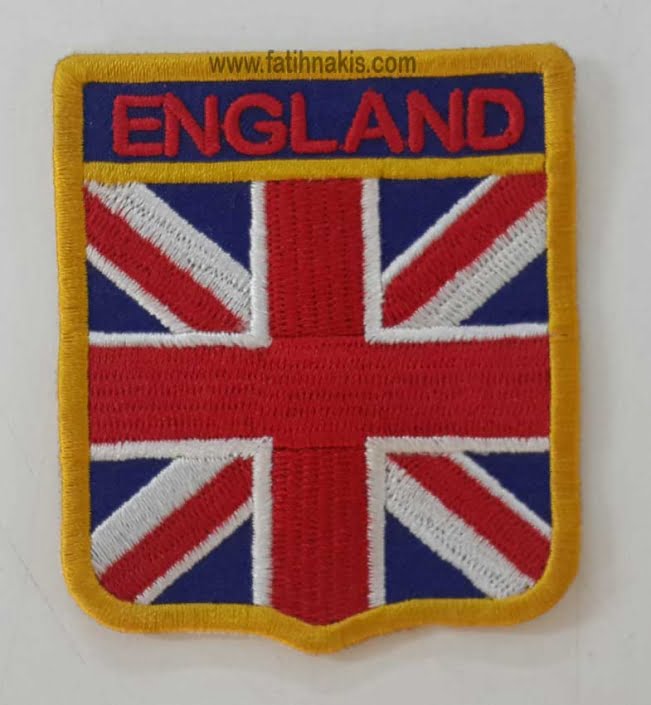 england logo flag patches
