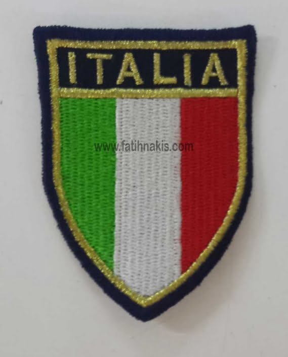 NAKIŞ ARMA ITALIA FLAG PATCH